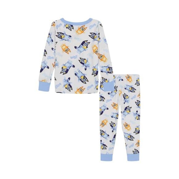 2-Piece Bluey Print Tee and Pants Sleep Set for Toddler Boys and Toddler Girls - Picture 2 of 7